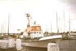 SRK HAMBURG (III), aufgenommen in Sommerurlaub ca. 1973 im Hafen von Burgstaaken (Burg auf Fehmarn), dem damaligen Liegeplatz